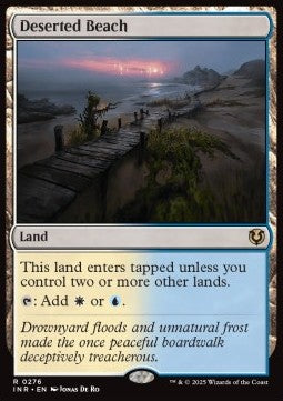 Deserted Beach - Innistrad Remastered (Rare) [INR-276] Hauptbild