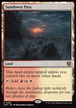 Sundown Pass - Innistrad Remastered (Rare) [INR-286] Imagen principal del producto
