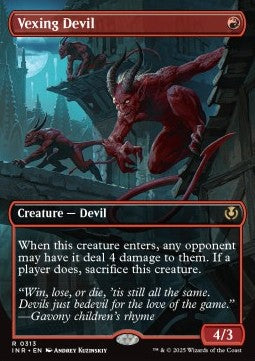 Vexing Devil - Innistrad Remastered: Extras (Rare) [XINR-313] Main image