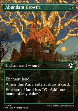 Abundant Growth (V.1) - Innistrad Remastered: Extras (Common) [XINR-315] Main image