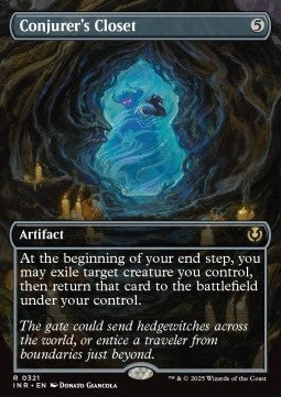 Conjurer's Closet (V.1) - Innistrad Remastered: Extras (Rare) [XINR-321] Imagen principal del producto