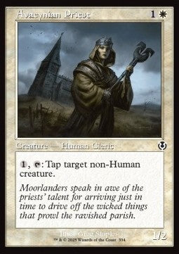 Avacynian Priest - Innistrad Remastered: Extras (Common) [XINR-334] Main image