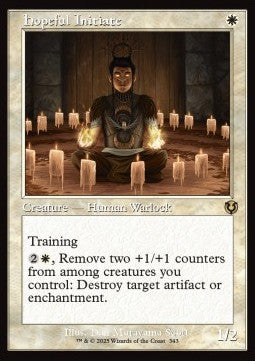 Hopeful Initiate - Innistrad Remastered: Extras (Rare) [XINR-343] Imagen principal del producto