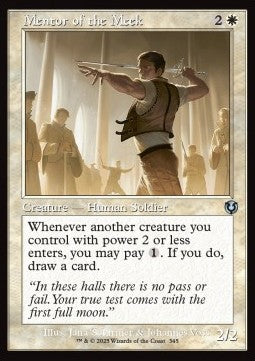 Mentor of the Meek - Innistrad Remastered: Extras (Uncommon) [XINR-345] Immagine principale del prodotto