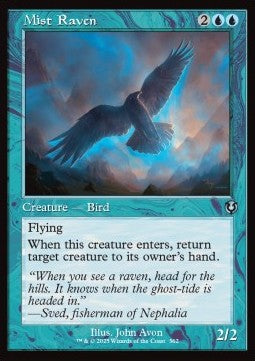 Mist Raven - Innistrad Remastered: Extras (Uncommon) [XINR-362] Immagine principale del prodotto