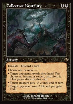 Collective Brutality (V.2) - Innistrad Remastered: Extras (Rare) [XINR-375] Imagen principal del producto