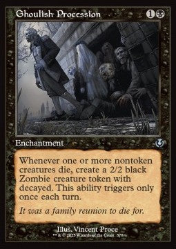 Ghoulish Procession - Innistrad Remastered: Extras (Uncommon) [XINR-378] Imagen principal del producto