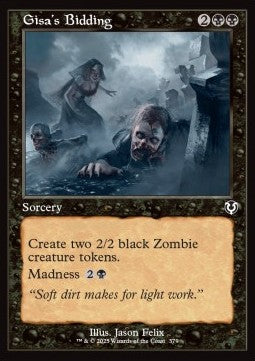 Gisa's Bidding - Innistrad Remastered: Extras (Common) [XINR-379] Main image
