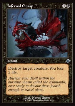 Infernal Grasp (V.2) - Innistrad Remastered: Extras (Uncommon) [XINR-385] Imagen principal del producto