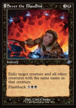 Sever the Bloodline - Innistrad Remastered: Extras (Uncommon) [XINR-389] Main image