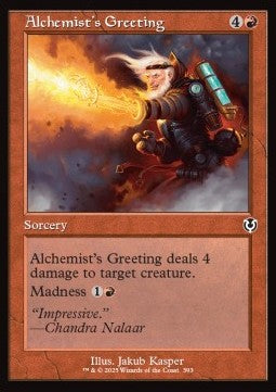Alchemist's Greeting - Innistrad Remastered: Extras (Common) [XINR-393] Hover Image