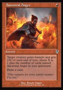 Ancestral Anger - Innistrad Remastered: Extras (Common) [XINR-394] Main image