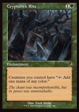 Cryptolith Rite (V.2) - Innistrad Remastered: Extras (Rare) [XINR-408] Imagen principal del producto