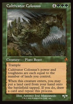 Cultivator Colossus (V.2) - Innistrad Remastered: Extras (Mythic) [XINR-409] Imagen principal del producto
