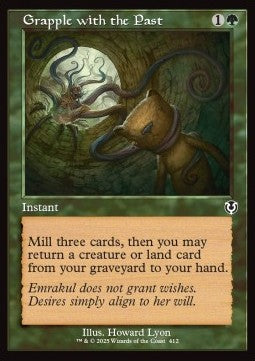 Grapple with the Past - Innistrad Remastered: Extras (Common) [XINR-412] Immagine principale del prodotto