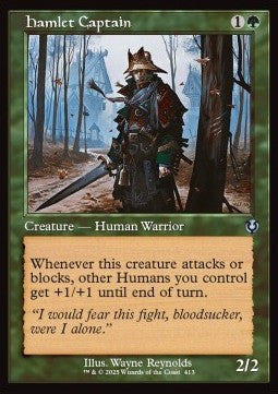 Hamlet Captain - Innistrad Remastered: Extras (Uncommon) [XINR-413] Imagen principal del producto
