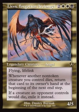 Liesa, Forgotten Archangel - Innistrad Remastered: Extras (Rare) [XINR-433] Imagen principal del producto