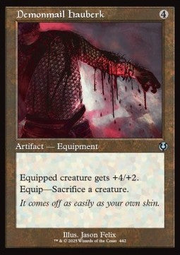 Demonmail Hauberk - Innistrad Remastered: Extras (Uncommon) [XINR-442] Imagen principal del producto