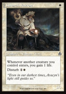 Lunarch Veteran // Luminous Phantom - Innistrad Remastered: Extras (Common) [XINR-450] Immagine principale del prodotto