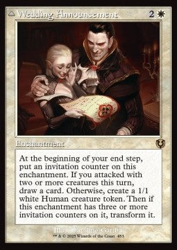 Wedding Announcement // Wedding Festivity - Innistrad Remastered: Extras (Rare) [XINR-453] Main image