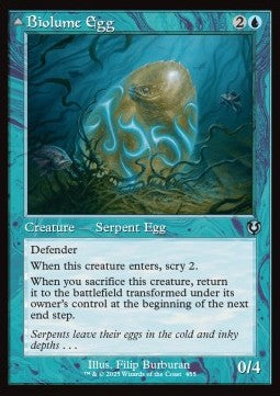 Biolume Egg // Biolume Serpent - Innistrad Remastered: Extras (Uncommon) [XINR-455] Imagen principal del producto