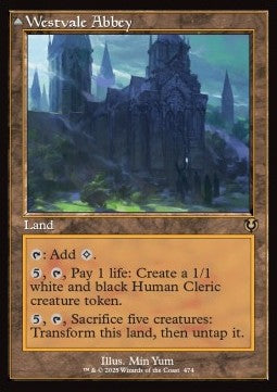 Westvale Abbey / Ormendahl, Profane Prince - Innistrad Remastered: Extras (Rare) [XINR-474] Main image