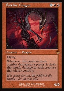 Balefire Dragon - Innistrad Remastered: Extras (Mythic) [XINR-479] Imagen principal del producto