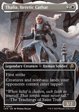 Thalia, Heretic Cathar (V.1) - Innistrad Remastered: Extras (Rare) [XINR-300] Immagine principale del prodotto