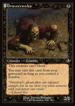 Gravecrawler - Innistrad Remastered: Extras (Rare) [XINR-380] Imagen principal del producto