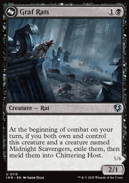 Graf Rats / Chittering Host - Innistrad Remastered (Uncommon) [INR-113] Main image