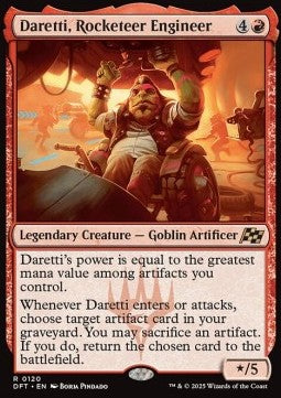 Daretti, Rocketeer Engineer - Aetherdrift (Rare) [DFT-120] Main image