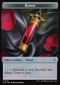 Blood Token // Clue Token - Innistrad Remastered: Tokens (Token) [TINR-T 21/22]