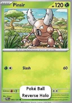 Pinsir - Prismatic Evolutions: Additionals (Common) [xPRE-003] Hover Image