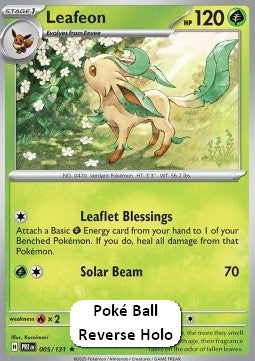 Leafeon - Prismatic Evolutions: Additionals (Rare) [xPRE-005] Hauptbild