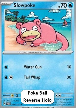Slowpoke - Prismatic Evolutions: Additionals (Common) [xPRE-018] Imagen principal del producto