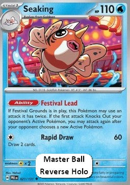 Seaking - Prismatic Evolutions: Additionals (Uncommon) [xPRE-021] Imagen principal del producto