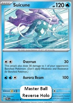 Suicune - Prismatic Evolutions: Additionals (Uncommon) [xPRE-024] Imagen principal del producto