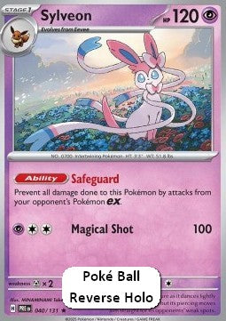 Sylveon - Prismatic Evolutions: Additionals (Rare) [xPRE-040] Hover Image