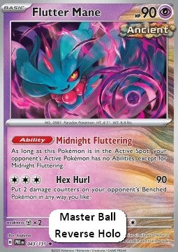 Flutter Mane - Prismatic Evolutions: Additionals (Rare) [xPRE-043] Imagen principal del producto