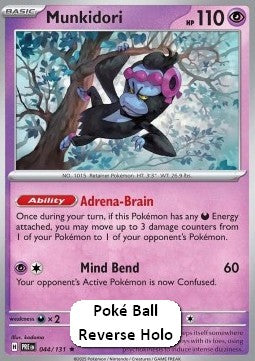 Munkidori - Prismatic Evolutions: Additionals (Rare) [xPRE-044] Hover Image