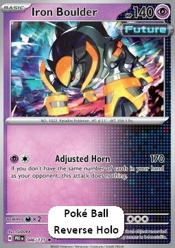 Iron Boulder - Prismatic Evolutions: Additionals (Rare) [xPRE-046] Immagine principale del prodotto