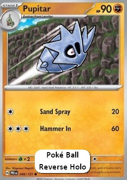 Pupitar - Prismatic Evolutions: Additionals (Common) [xPRE-048] Hover Image