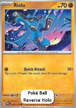 Riolu - Prismatic Evolutions: Additionals (Common) [xPRE-050] Hover Image