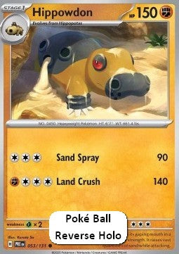 Hippowdon - Prismatic Evolutions: Additionals (Common) [xPRE-053] Imagen principal del producto