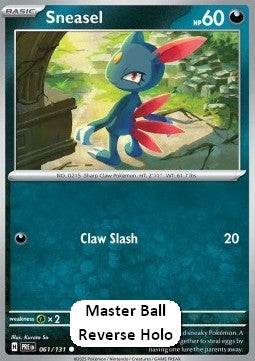Sneasel - Prismatic Evolutions: Additionals (Common) [xPRE-061] Immagine principale del prodotto