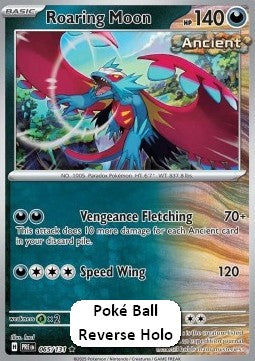 Roaring Moon - Prismatic Evolutions: Additionals (Rare) [xPRE-065] Immagine principale del prodotto