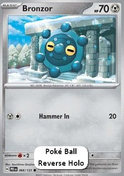 Bronzor - Prismatic Evolutions: Additionals (Common) [xPRE-066] Hover Image