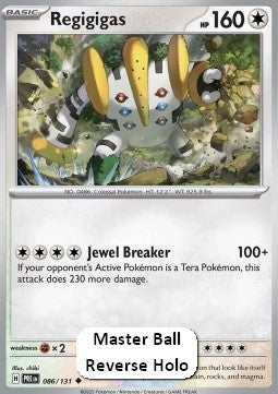 Regigigas - Prismatic Evolutions: Additionals (Uncommon) [xPRE-086] Imagen principal del producto
