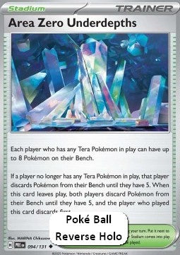 Area Zero Underdepths - Prismatic Evolutions: Additionals (Uncommon) [xPRE-094] Hover Image