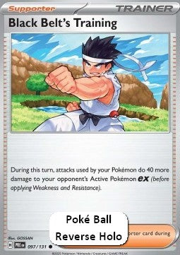 Black Belt's Training - Prismatic Evolutions: Additionals (Common) [xPRE-097] Main image